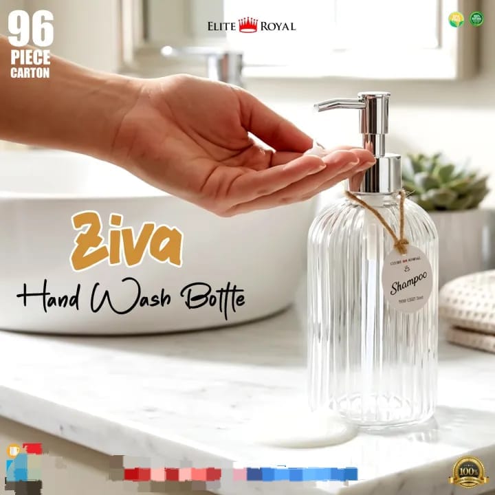 Ziva Ribbed Hand Wash &amp; Soap Dispenser