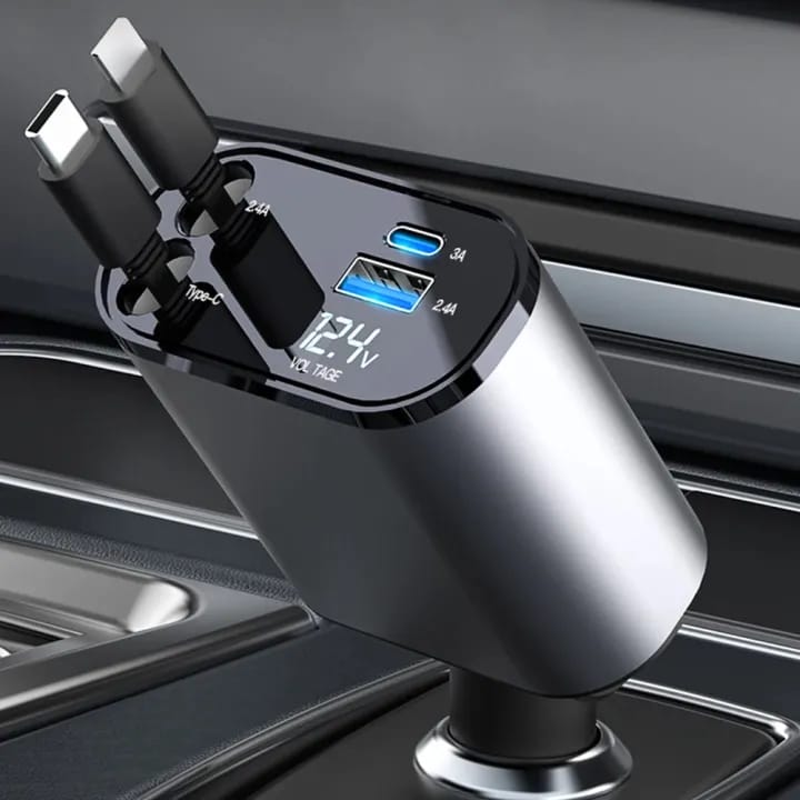 Compro Retractable Car Charger