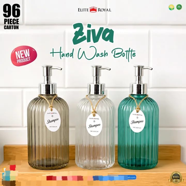 Ziva Ribbed Hand Wash &amp; Soap Dispenser