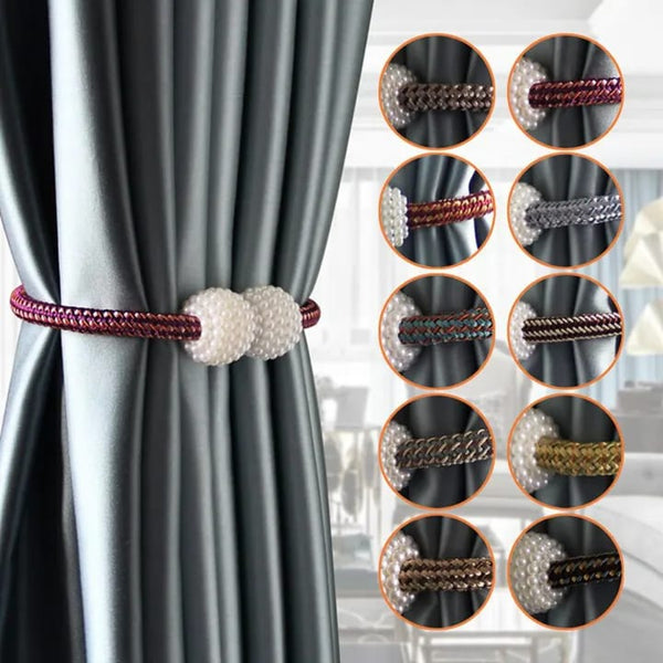 Pearl Magnetic Curtain Clip
