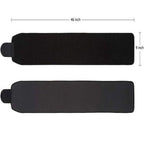 Adjustable Waist Sweat Trimmer Belt – Black