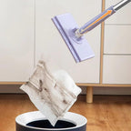Automatic Cloth-Changing Mini Mop – 360° Rotating Head