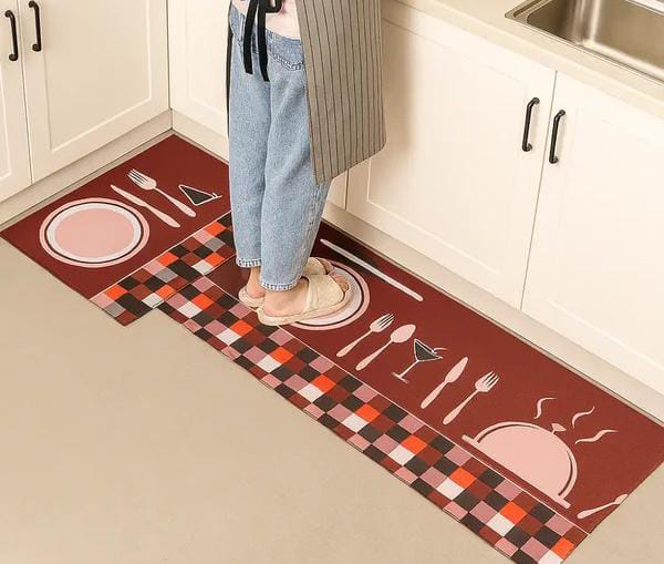 2-Piece Non-Slip Floor Mat Set – Comfort  Safety for Your Home