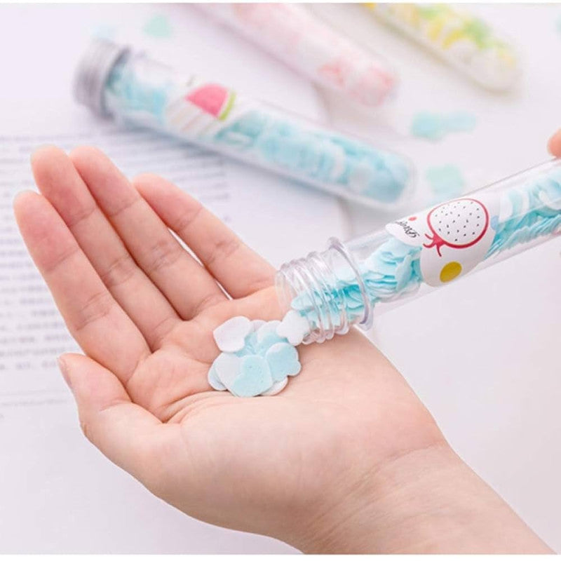Flower Paper Soap in Portable Tube