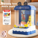 Mini Rabbit Claw Machine Toy with Lights