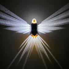 Eagle Wing Shadow Lamp – Decorative Ambient Light