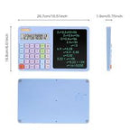 12-Digit Calculator with LCD Writing Tablet