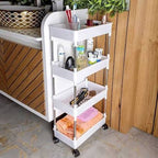 4-Tier Smart Storage Trolley