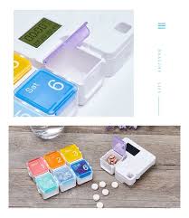 Alarm Pill Box – Portable Medication Organizer